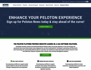 peloton.com screenshot
