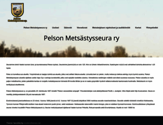 pelsonmetsastysseura.fi screenshot