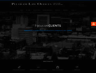 peltramlaw.com screenshot