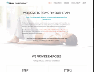 pelvicphysiotherapy.com screenshot