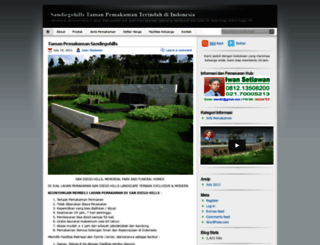 pemakamansandiegohills.wordpress.com screenshot