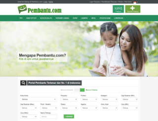 pembantu.com screenshot