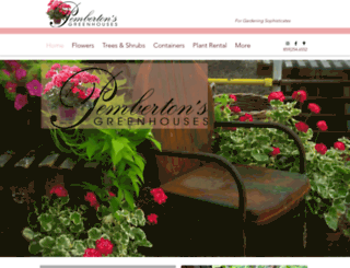 pembertonsgreenhouses.com screenshot