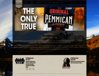 pemmican.com screenshot