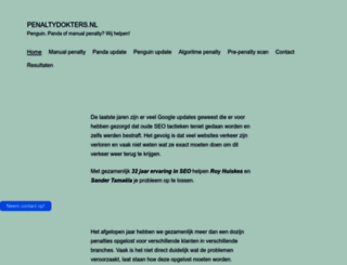 penaltydokters.nl screenshot
