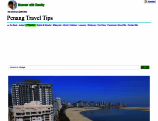 penang-traveltips.com screenshot