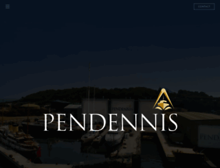 pendennis.com screenshot