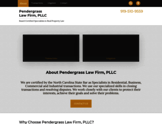 pendergrasslaw-firm.com screenshot