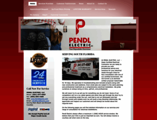 pendlelectric.com screenshot