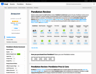pendleton.knoji.com screenshot