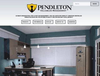 pendletonsafes.com screenshot