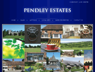 pendley.co.uk screenshot