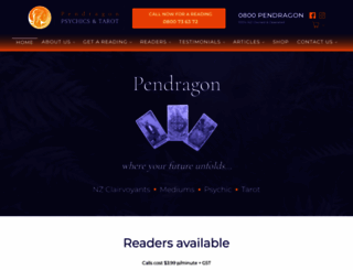 pendragon.co.nz screenshot