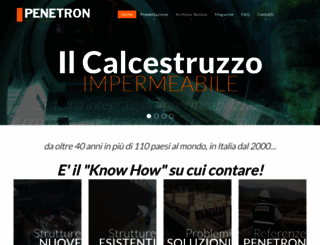 penetron.it screenshot