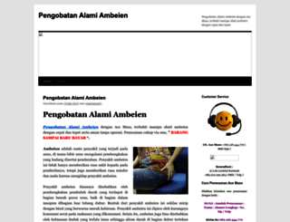 pengobatanalamiambeien01.wordpress.com screenshot
