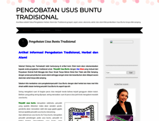 pengobatanususbuntu19.wordpress.com screenshot