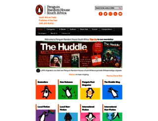 penguinbooks.co.za screenshot