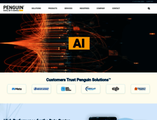 penguincomputing.com screenshot