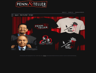 pennandtellerstore.com screenshot