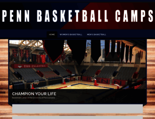 pennbasketballcamp.com screenshot