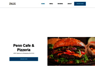 penncafeandpizzeria.com screenshot