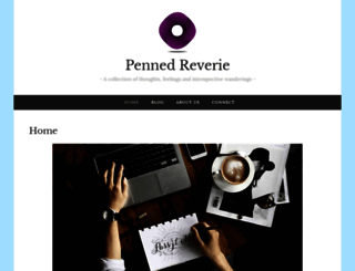 pennedreverie.wordpress.com screenshot