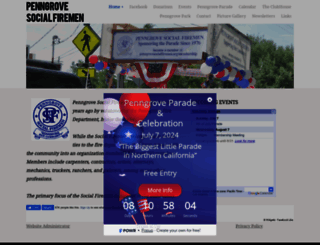 penngrovesocialfiremen.org screenshot