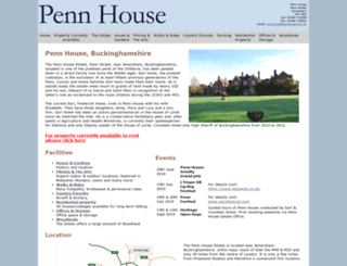 pennhouse.org.uk screenshot
