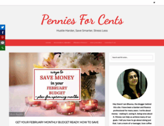 penniesforcents.com screenshot