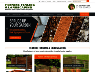penninefencing.co.uk screenshot