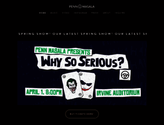 pennmasala.com screenshot