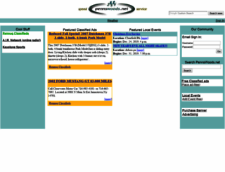 pennswoods.net screenshot