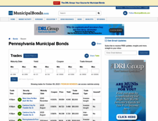 pennsylvania.municipalbonds.com screenshot