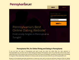 pennsylvaniaflirt.com screenshot