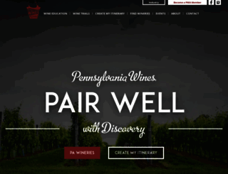 pennsylvaniawine.com screenshot