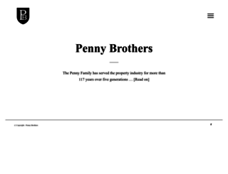 pennybrothers.co.za screenshot