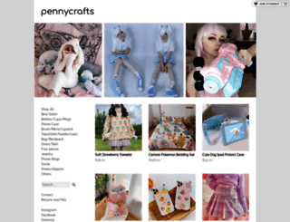 pennycrafts.storenvy.com screenshot