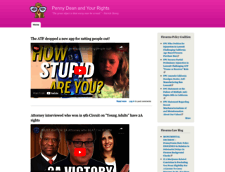 pennydean.org screenshot