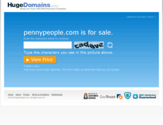pennypeople.com screenshot
