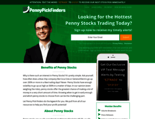 pennypickfinders.com screenshot