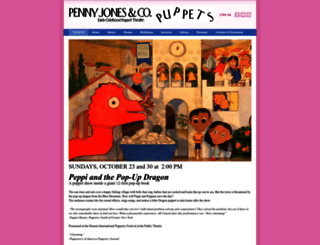 pennypuppets.org screenshot