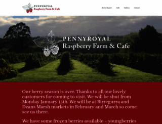 pennyroyalraspberry.com screenshot
