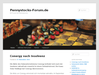 pennystocks-forum.de screenshot