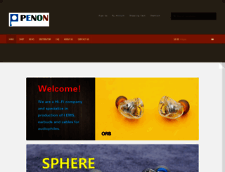penon-official.com screenshot
