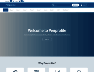 penprofile.org screenshot