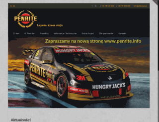 penrite.pl screenshot