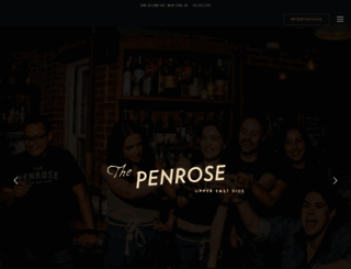 penrosebar.com screenshot