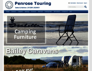 penrosetouring.co.uk screenshot