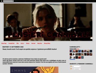 pensiericannibali.com screenshot