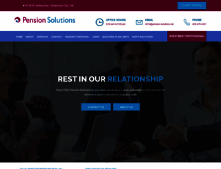 pension-solutions.net screenshot